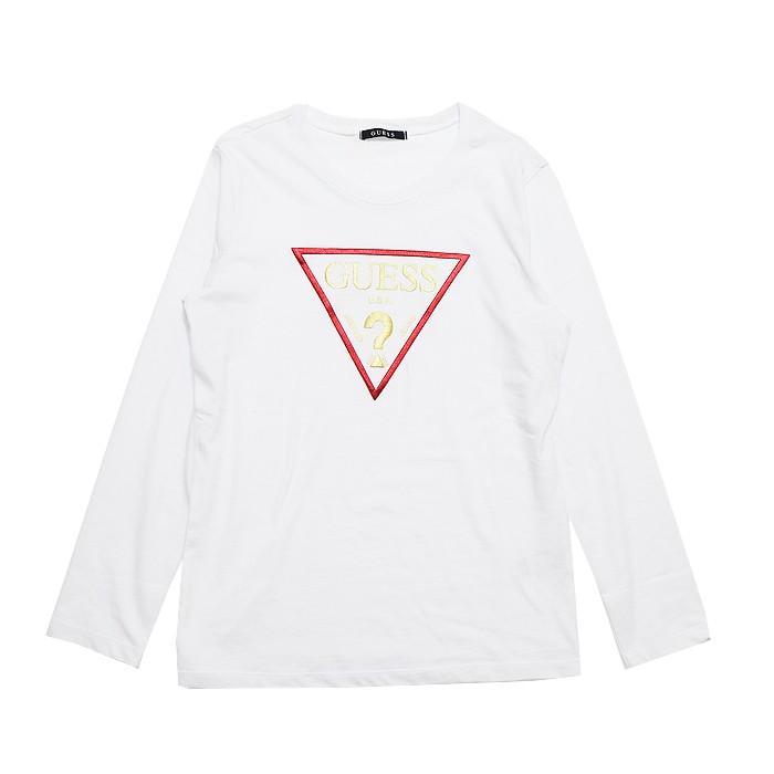 GUESS [SALE 36%OFF] ゲス レディース プリント 長袖 Tシャツ