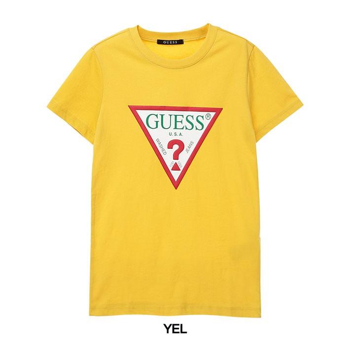 ゲス GUESS Tシャツ 半袖 レディース 半袖Tシャツ おしゃれ ブランド ロゴ 白 黒 yj2k9415k｜upper-gate｜15