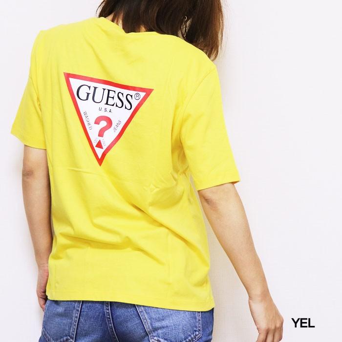 ゲス GUESS Tシャツ 半袖 レディース 半袖Tシャツ おしゃれ ブランド バックロゴ  yj2k9418k｜upper-gate｜11