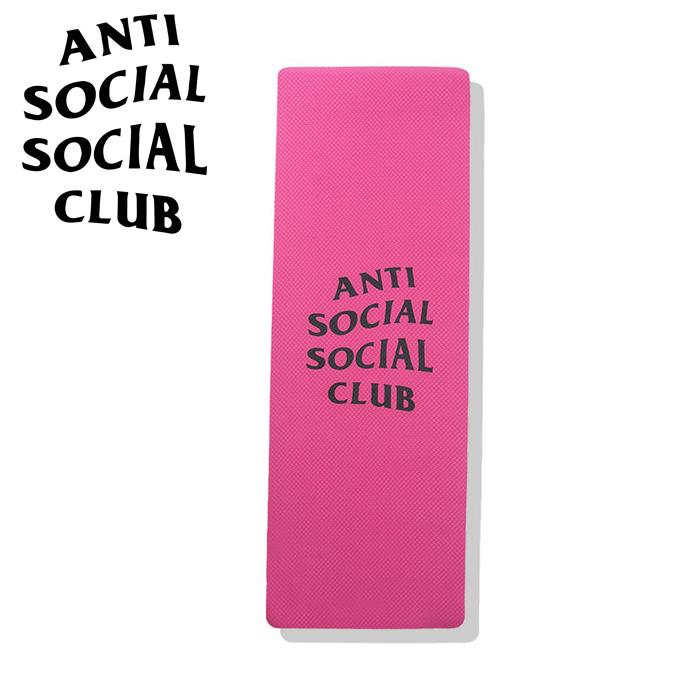 ANTI SOCIAL SOCIAL CLUB - anti social social club 瑜伽引っ敷き アンチソーシャルソーシャルクラブ Yoga Mat CIGARETTES PINK