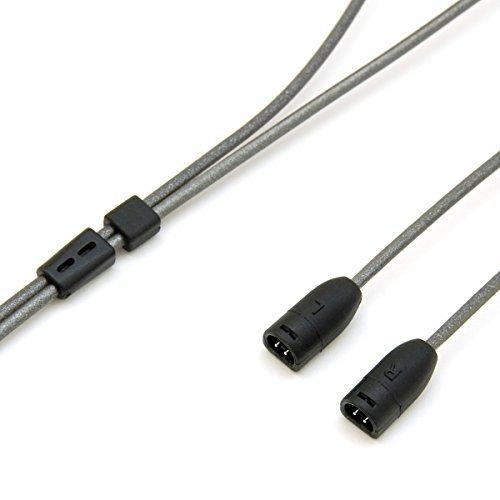 onso 04 3.5(3極)-2pin(IE series-L/R) イヤホンケーブル 1.2m iect_04_ub3s_120 3極 2pin L/R 2m