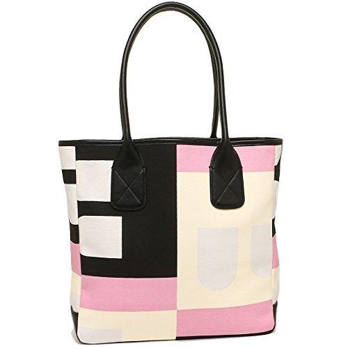 [バリー] トートバッグ レディース BALLY 6222714 06 ピンク/ブラック [並行輸入品]