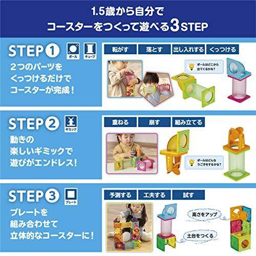 【最終】 ピープル ピタゴラス(R) BASIC 知育いっぱい!ボールコースターDX [1歳半] から 遊べる つくれる ひらめきが育つ PGS-132 【K1454383496】(9180円)
