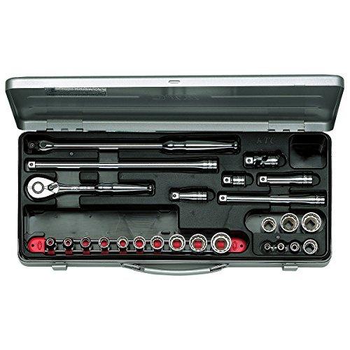 京都機械工具(KTC) ソケットレンチセット TB317X 差込角:9.5mm 水遊び