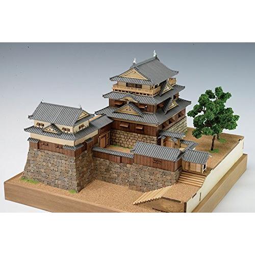 ウッディジョー 1/150 松山城 木製模型 組立キット 