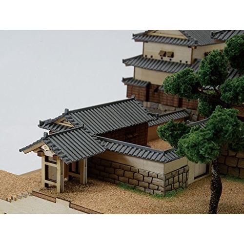 ウッディジョー 1/150 松山城 木製模型 組立キット 