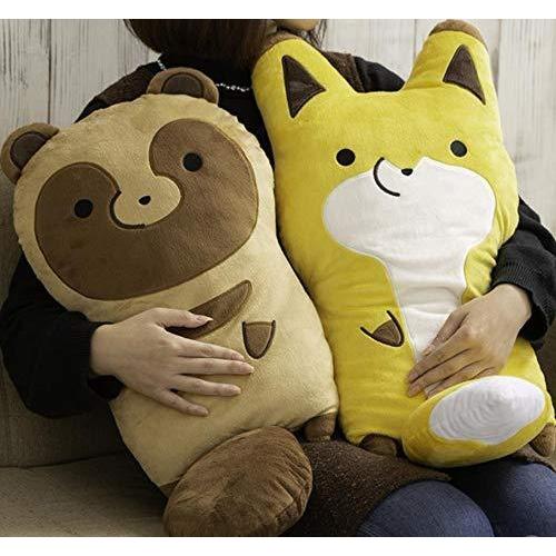 格安人気 タヌキとキツネ ぬいぐるみ ダイカット クッション 全身キツネ 全身タヌキ 全2種セット ロフト セブンネット限 新品即決 Www Amalgamatedplantations Co In