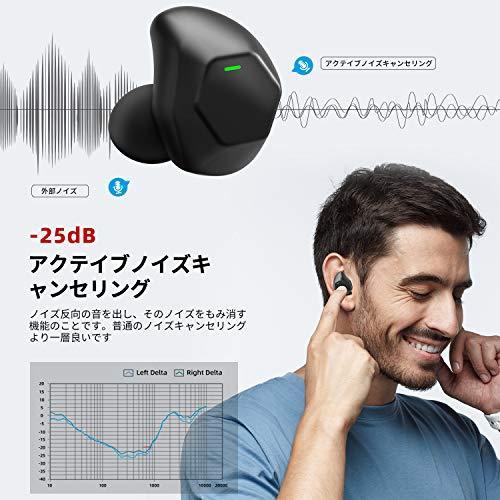 Dyplay ANC-TWS 完全ワイヤレスイヤホン アクティブノイズキャンセ