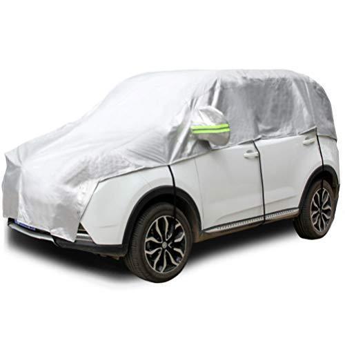 Konnfeir 車カバー ハーフ 軽自動車 カーカバー ボディーカバー 自動車カバー 車体カバー ハーフカバー 防水 防塵 ボディカバー Www Prosercofam Com