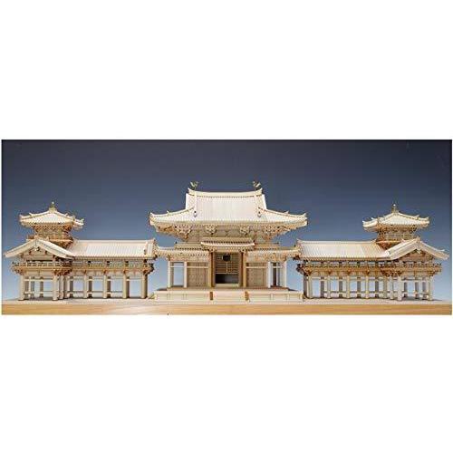 【クーポン】 ウッディジョー 1/75 平等院 鳳凰堂 木製模型 組み立てキット 【N9121516217】(33175円)