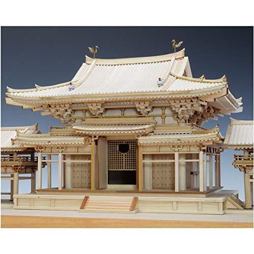 【クーポン】 ウッディジョー 1/75 平等院 鳳凰堂 木製模型 組み立てキット 【N9121516217】(33175円)