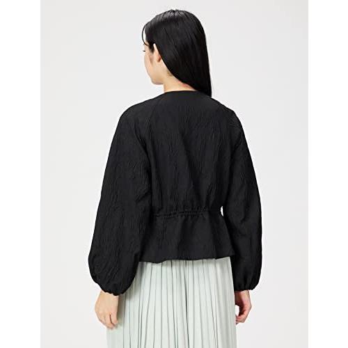 [フレイ アイディー] ボリュームスリーブドロストブルゾン FWFJ221501 レディース BLK 0 