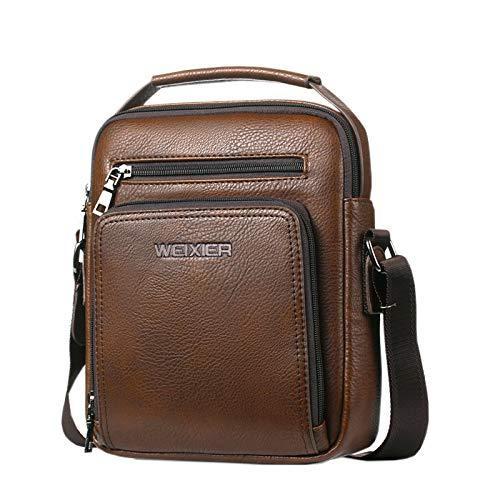 21年春夏再販 ビジネスバッグ メンズ ショルダーバッグ 革 斜めがけ ショルダーバッグ レザー ビジネス 通勤 出張 旅行 ブラ 送料無料 Helpit Me