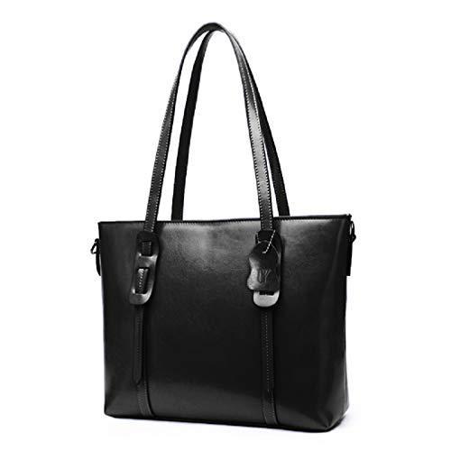 割引品 ユーワイバッグ トートバッグ メンズ ビジネスバッグ レザー 本革 牛革 Uybag12 01 ブラック 日本大特価 Www Superavila Com