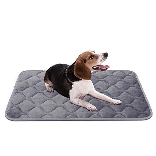 Hero Dog ペットマット 犬マット 犬ベッド 洗える ペットベッド 中型犬 犬用ベッド 犬クッション 柔らかい 掃除しやすい 滑り止め 肌触りよい グレー M Guxtmgpu0m ペット用品 生き物 Factum Auto Com