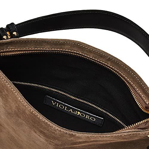 [ヴィオラドーロ] V-1361 Vesuvio レディース taupe x black 