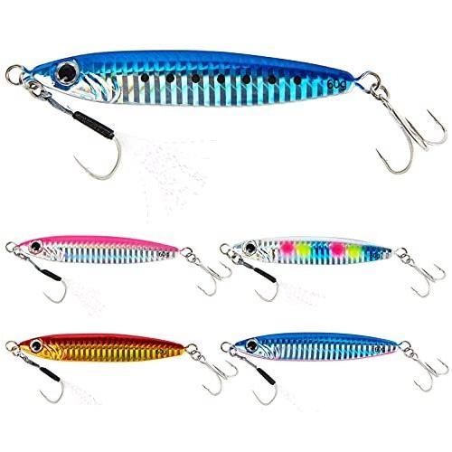 青嵐ルアー メタルジグ シーバス ルアー 青物 30g 40g 60g 5色セット耐久性塗装 飛距離 ヒラメ ルアー マゴチ A B097mlx9gf アッパーグラウンド5号店 通販 Yahoo ショッピング