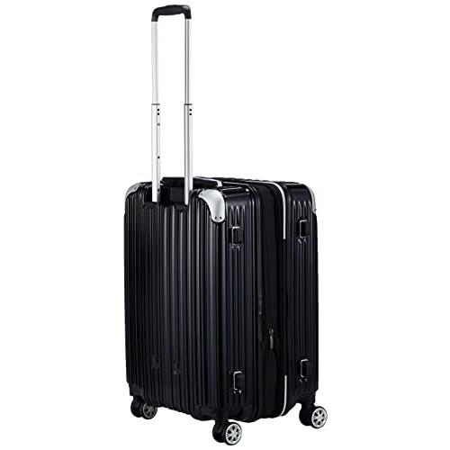 [シフレ] ハードジッパースーツケース Trident トライデント TRI2035K 68L 56 cm 3.8kg ブラック 