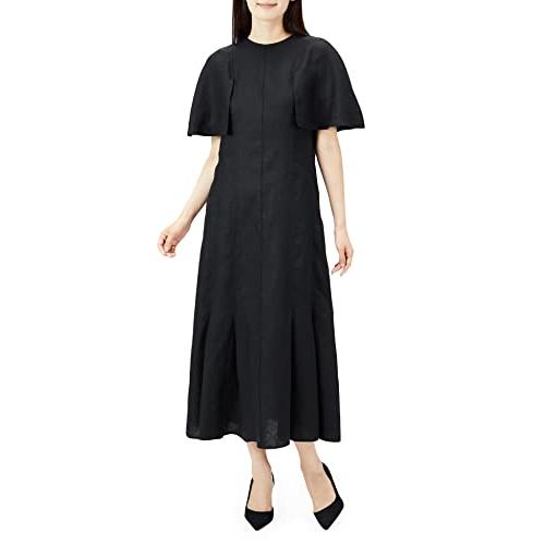 [ミラオーウェン] スリーブデザインナローリネンワンピ 09WFO224316 レディース BLK 0  :a-B0B5TMV16Y-20220831:アッパーグラウンド5号店 - 通販 - Yahoo!ショッピング
