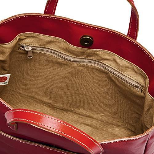 速達メール便送料無料 レッセフェール ２wayトートバッグ クロスト レザー レッド 即納特典付き Sunrisefinserve Com