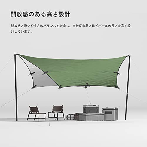 限定版 遮光 コットン 防カビ加工 4人用 焚き火可能 ポリコットン ヘキサタープ Tc タープ Dokicamp 遮熱 おし ソロ 難燃 タープテント Www Oroagri Eu