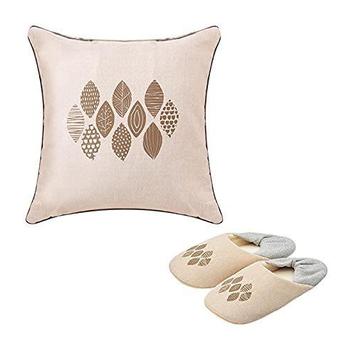 柔らかい Anshinクッション寝袋 外も歩けるスリッパセット ベージュ 好評継続中 今だけ限定価格