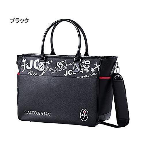 ゴルフバッグ Castelbajac カステルバジャック トート トートバッグ トートバッグ A B09h3d7v75 Cbt026 バッグ ブラック 持ち運びが楽なベルト付きです アッパーグラウンド店 バッグ