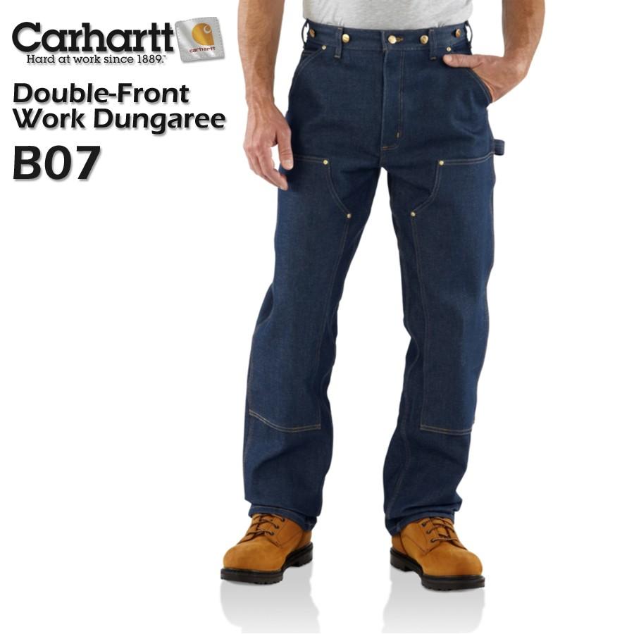 Carhartt】B07 カーハート リジットデニム ワークパンツ ダブル