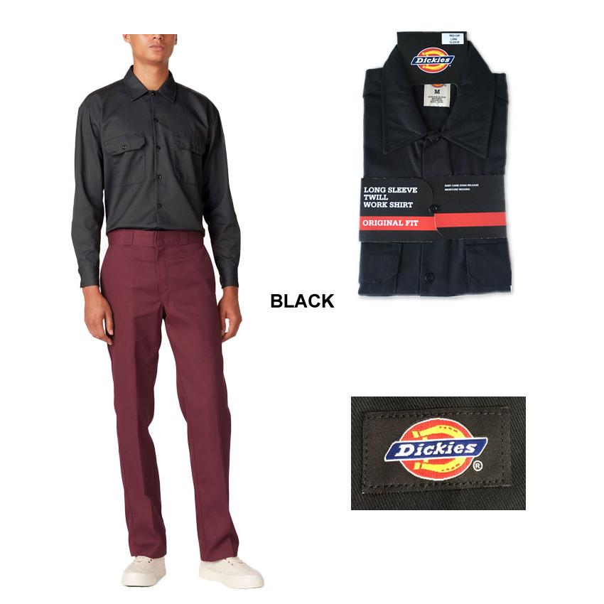 Dickies（ディッキーズ） 【Dickies】574 長袖ワークシャツ 無地 LONG