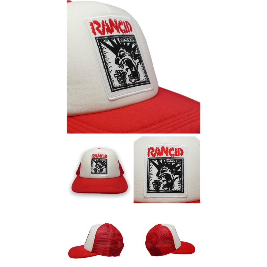 RANCID NIRVANA AC/DC メッシュ キャップ 帽子 cap キッズ