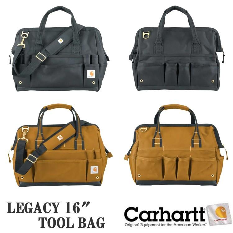 【Carhartt】260107 カーハート レガシー レガシィ "16 ツールバッグ 工具入れ ワークバック ブラウン ブラック