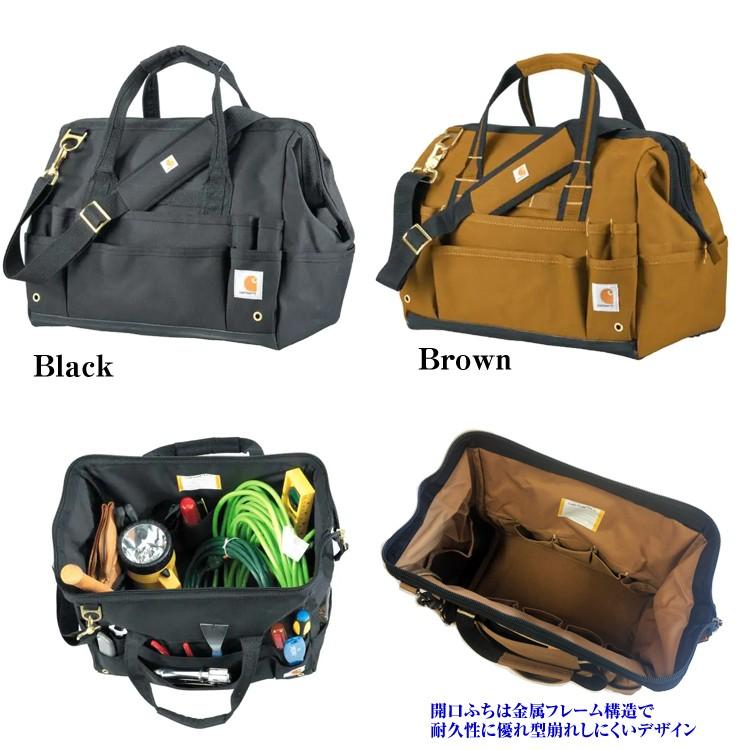 【Carhartt】260107 カーハート レガシー レガシィ "16 ツールバッグ 工具入れ ワークバック ブラウン ブラック