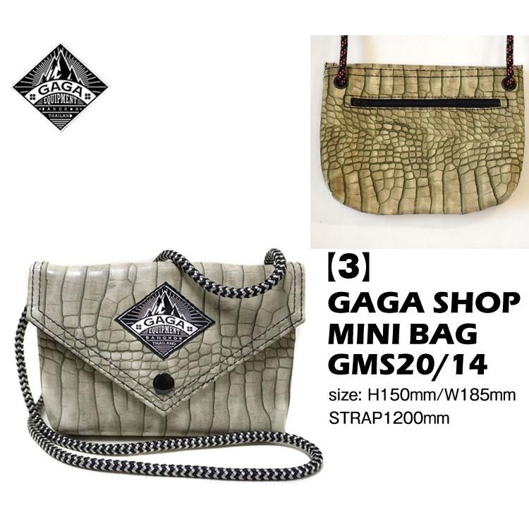 GAGASHOPバンコク発オールハンドクラフト ミニバック 野外