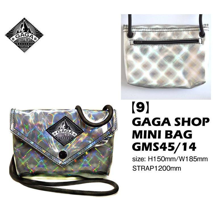 GAGASHOPバンコク発オールハンドクラフト ミニバック 野外