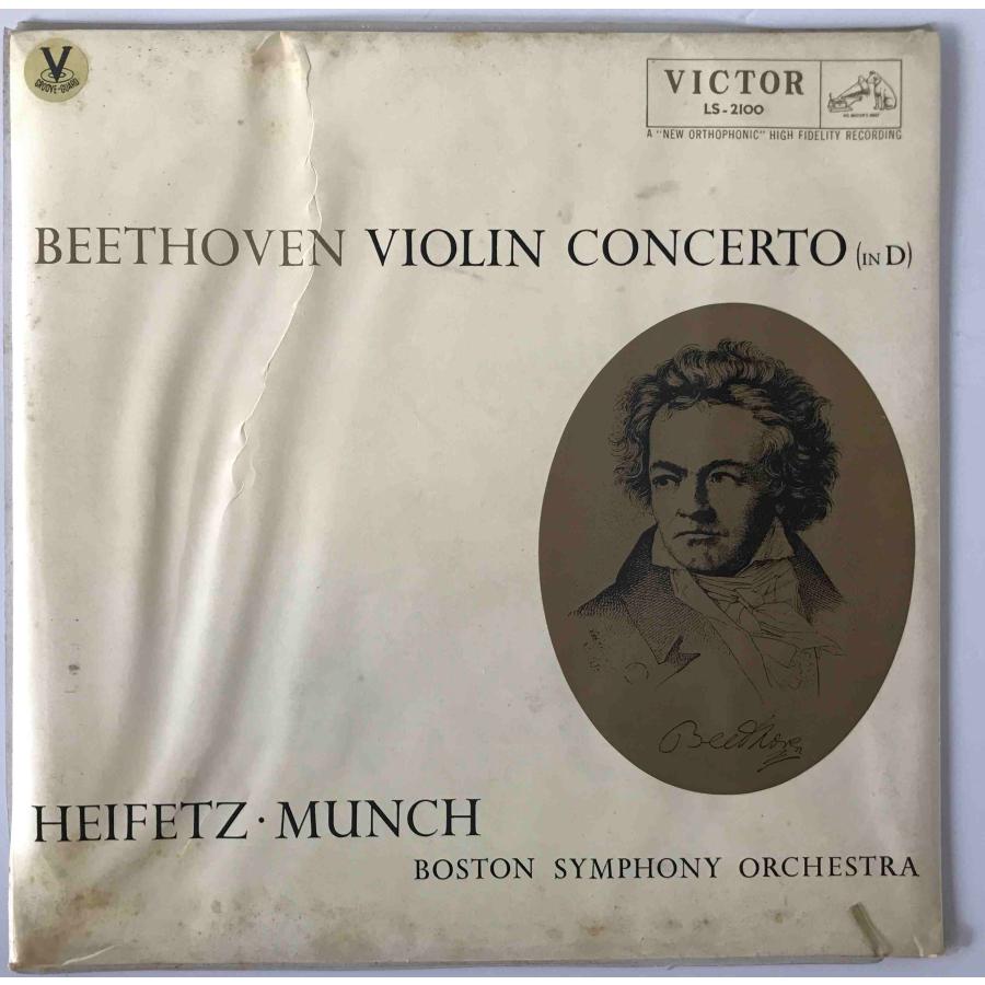 レコード BEETHOVEN : VIOLIN CONCERTO IN D MAJOR, OP61 LS 2100