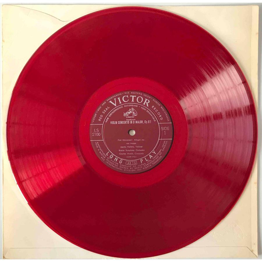 レコード BEETHOVEN : VIOLIN CONCERTO IN D MAJOR, OP61 LS 2100