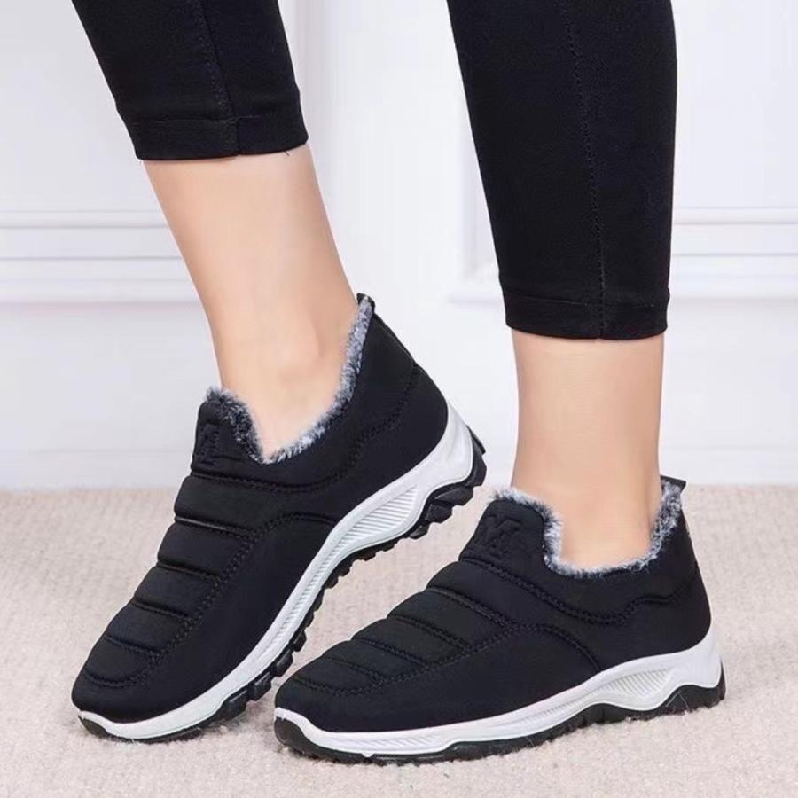 ボアスリッポン レディース メンズ 裏起毛 ボアシューズ スノーシューズ 暖かい 保温 撥水 外履き 室内履き |  | 13