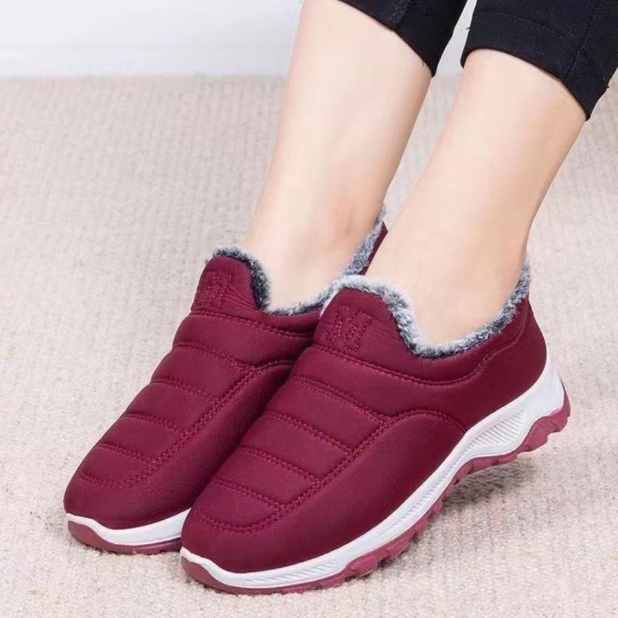 ボアスリッポン レディース メンズ 裏起毛 ボアシューズ スノーシューズ 暖かい 保温 撥水 外履き 室内履き |  | 14