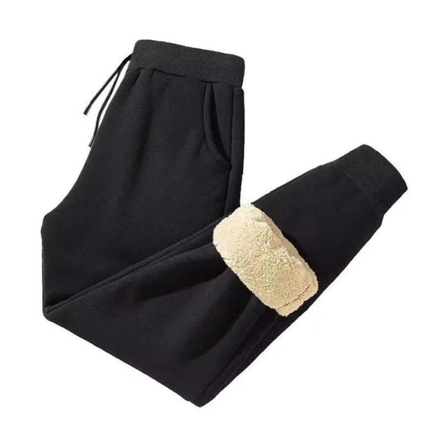 裏ボア ジョガーパンツ スウェットパンツ メンズ レディース 秋冬 暖パン 裏起毛 あったか 裏シープ ブラック |  | 10