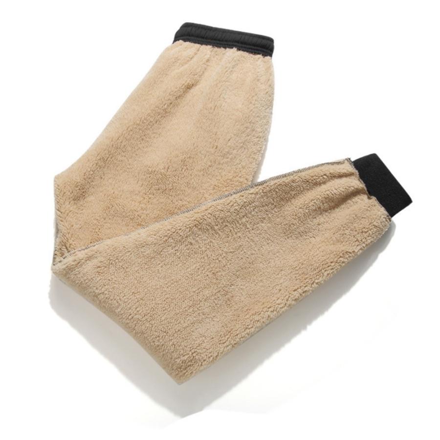 裏ボア ジョガーパンツ スウェットパンツ メンズ レディース 秋冬 暖パン 裏起毛 あったか 裏シープ ブラック |  | 11