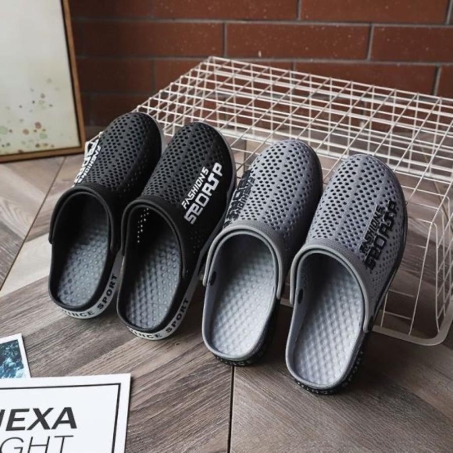 2WAYサンダル メンズ クロッグサンダル スポーツサンダル つっかけ ベランダサンダル アウトドア ベランダサンダル 前閉じ ブラック グレー ネイビー |  | 13