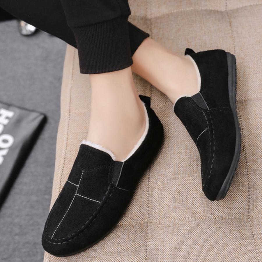 【未使用】 銀座かねまつ ブラック インナーファードライビングシューズ モカシン USED】GINZA Kanematu 銀座かねまつ モカシン ドライビングシューズ 本