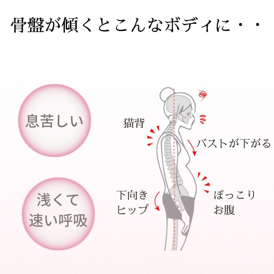 TEH04 姿勢スッキリハイウエスト骨盤ガードル 骨盤ベルト 加圧 レディース 補正下着 大きいサイズ ヒップアップ 姿勢 ハイウエスト 産後ガードル ぽっこりお腹 | TAMURA | 05
