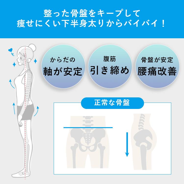 骨盤ガードル 冷感加工 腰痛  産後 補正下着 ヒップアップ 美尻 引き締め レディース 30代 40代[M便 1/2] | TAMURA | 04