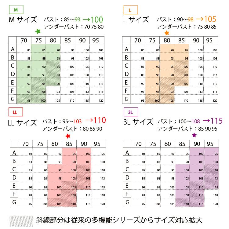 補正下着 ブラジャー ランキング 人気 タムラのモアスライドシリーズ ノンワイヤーボディシェイパー/ミディアム補正[M便 1/2] | TAMURA | 20