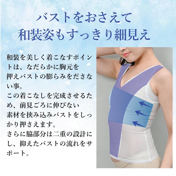 和装ブラジャー しとや華 補正 夏用 接触冷感素材 タムラ[M便 1/1] |  | 12