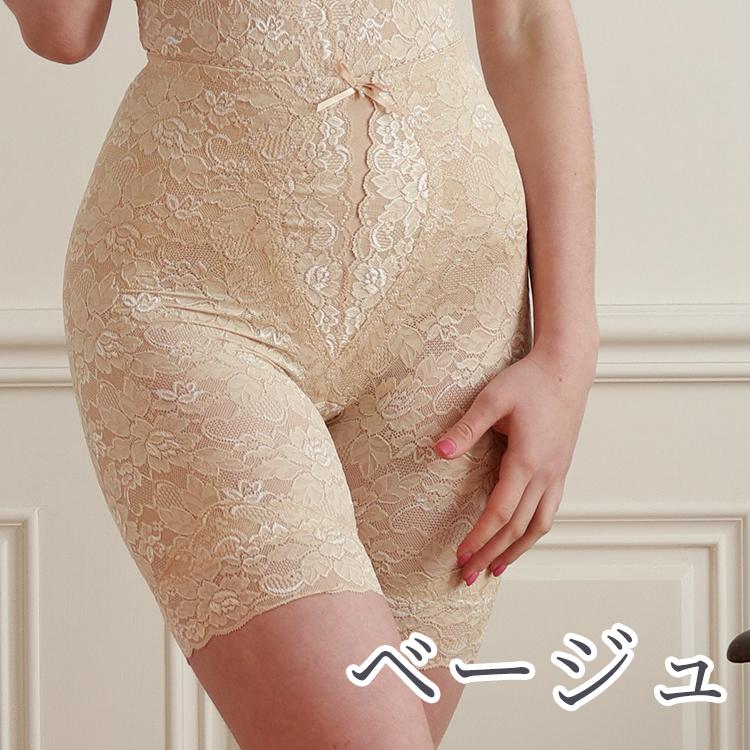 【期間限定20％OFF】補正下着 ロングガードル タムラ 40代 50代 60代 総レース多機能ロングガードル TYJ90[M便 1/2] | TAMURA | 01