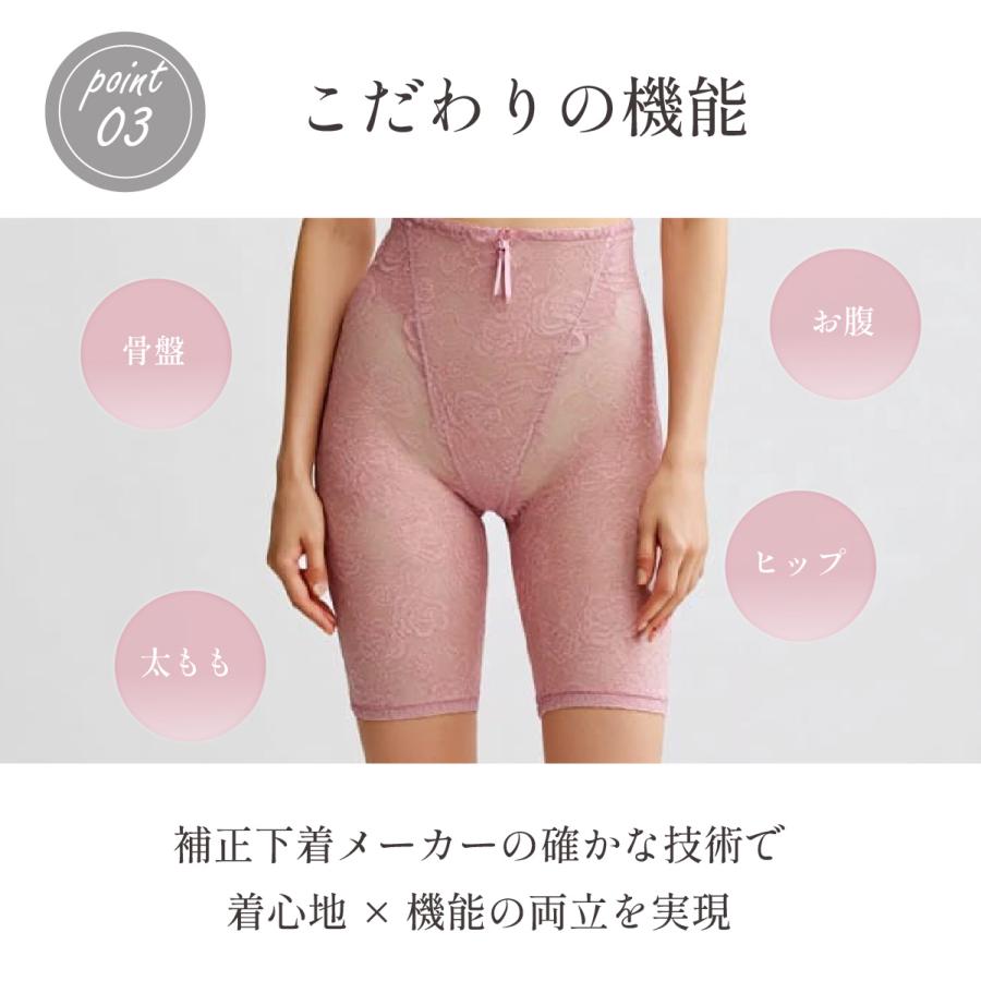 【話題の新商品】YTJ25ブルーメリアシリーズロングガードル 補正下着 補整下着 ガードル 苦しくない 体型カバー 総レース 人気 ぽっこりお腹 ヒップアップ 美尻 |  | 07