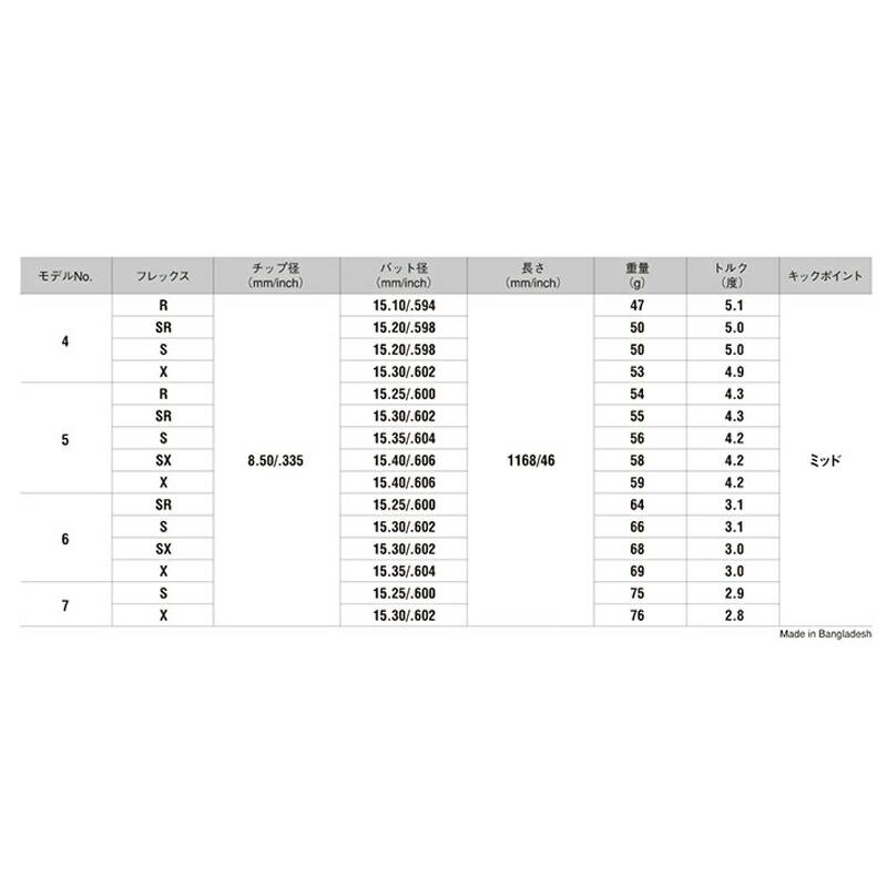 SRIXON スリクソン XXIO ゼクシオ ZXiも対応可能 スリーブ付シャフト  