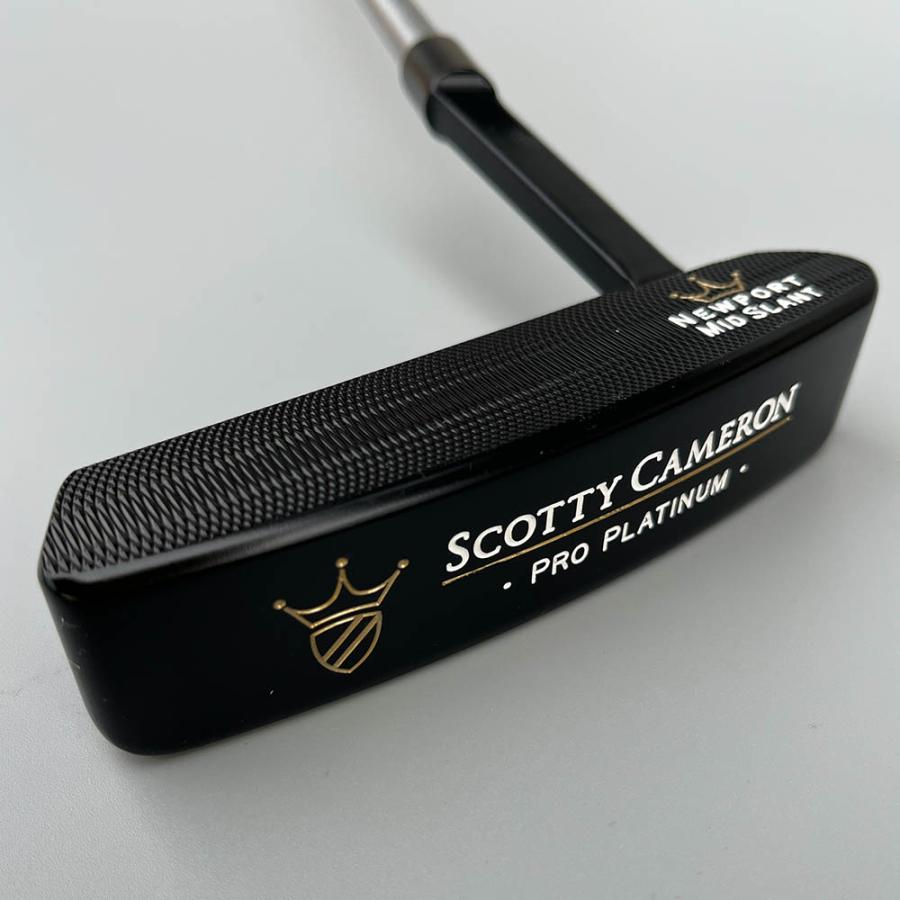 スコッティキャメロン NEWPORT PRO PLATINUM MID SLANT パター 右利き